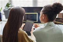 Team discussing a product idea