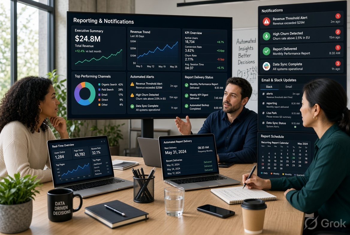 Analytics dashboard