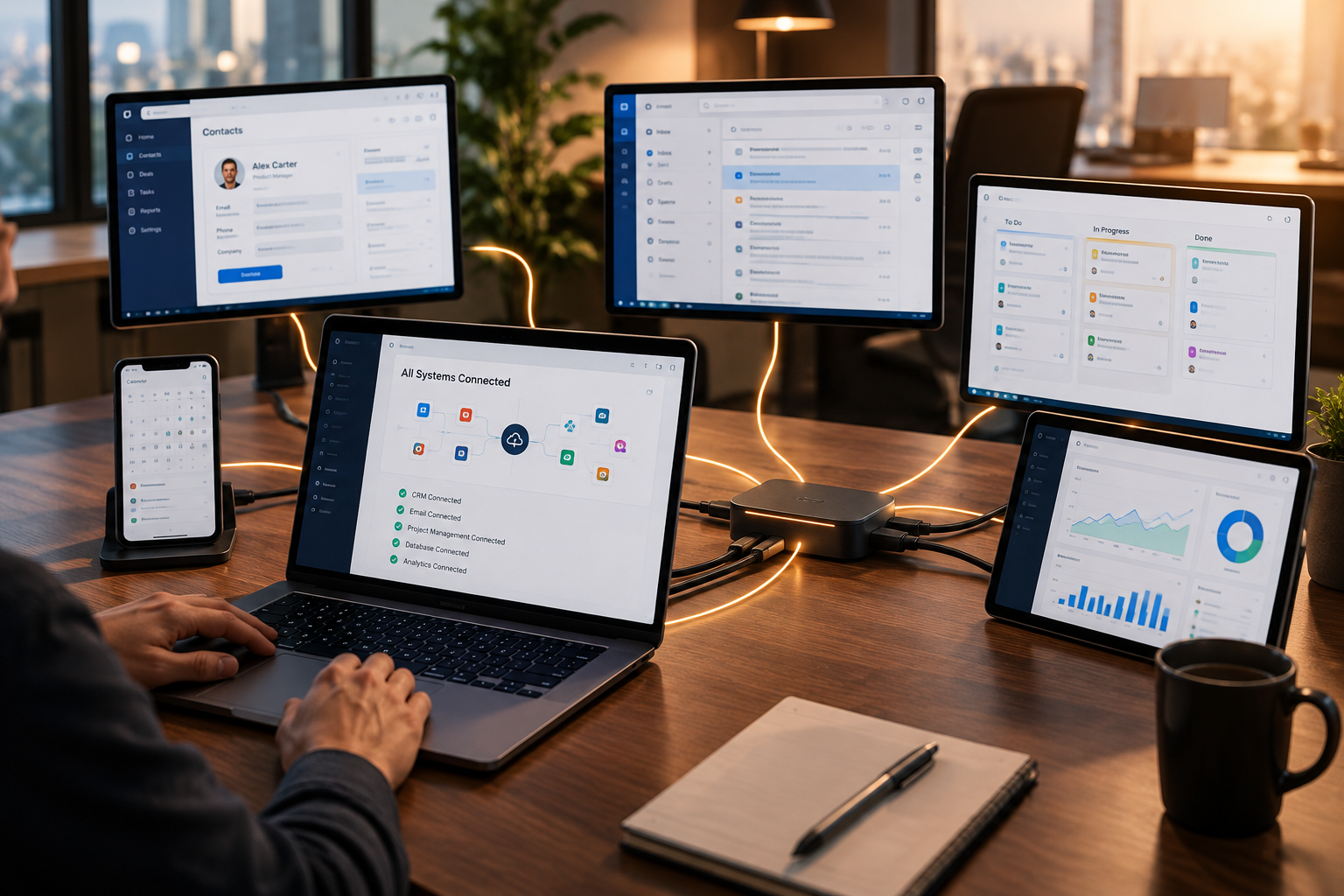 Business team collaboration